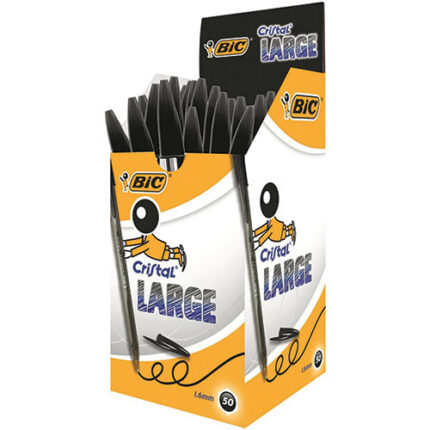 BIC CRISTAL LARGE 1.6 BLACK