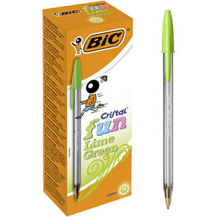 BIC CRISTAL 1.6 mm FUN - LIME