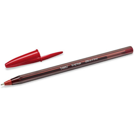 CRISTAL EXACT BP PENS 0,7MM-RED