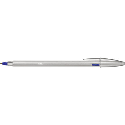 (998373)CRISTAL METAL.PEN 1.0MM+2 REFILL-BLU