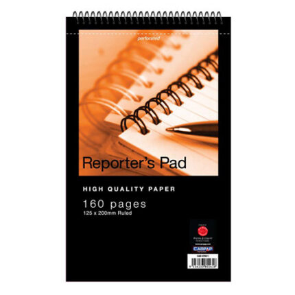 CAMPAP EXECUTIVE 80s 125X200mm SPIRAL REPORTERS PAD