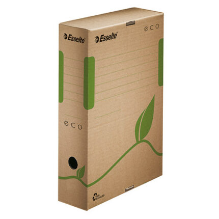 ECO ARCHIVAL STORAGE BOXES A4 80mm P25-BRN