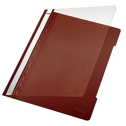 PREMIUM PVC FLAT FILES A4-BRN
