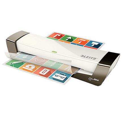 LEITZ I-LAM OFFICE A4 WHT/GRY