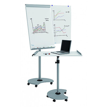 ROCADA TRANSFORMER MOBILE FLIPCHART-WHT