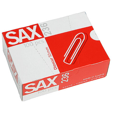 PAPER CLIPS 50mm, P100-SLV