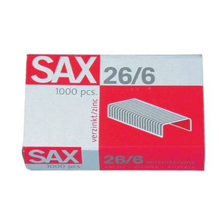 STAPLES 26/6, P1000-SLV
