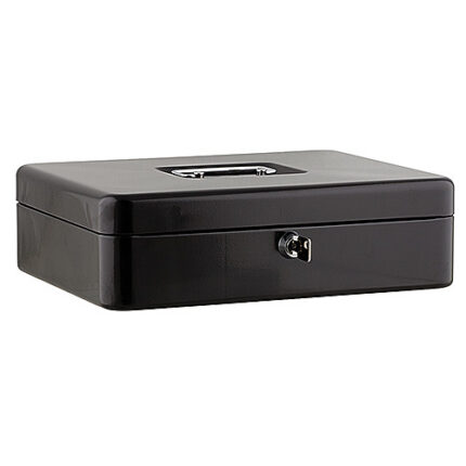 SAX METAL CASH BOX 30X24X9CM - BLK