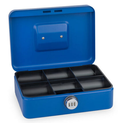 SAX CASH BOX SAFETY COMBINATION 25X18X9CM-BLE
