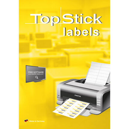 COMPUTER LABELS 48,5x25,4mm, 10x4 P100-WHT