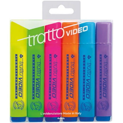 TRATTO VIDEO HIGHLIGHTER-BL/6-ASS