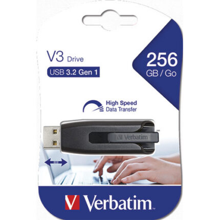 VERBATIM USB 3.2 HI-SPEED MEMORY STICK 256GB