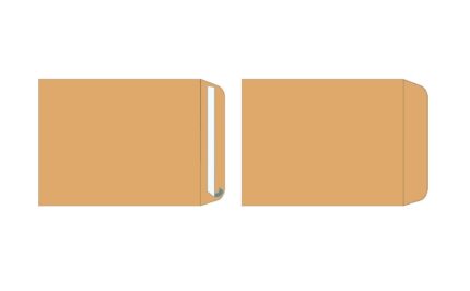 BROWN ENVELOPES 152X102 90GR BOX OF 1000PCS MISTH./GPD152102MR90)