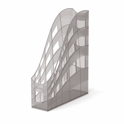 ERICHKRAUSE MAGAZINE PAPER HOLDER S-WING 75MM TRANSPARENT 46058
