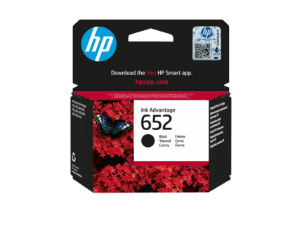 HP Ink Cartridge 652 Black