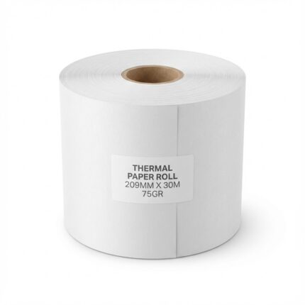 THERMAL PAPER ROLL 209MM X 30M 75GR