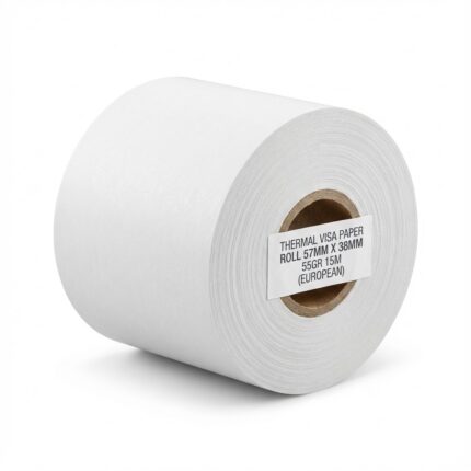 THERMAL VISA PAPER ROLL 57MM X 38MM 55GR 15M (EUROPEAN)
