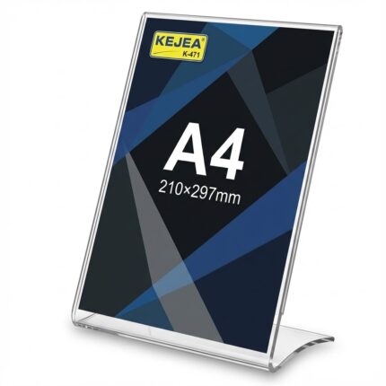 ACRYLIC STAND A4 KEJEA L-SHAPE(CURVED) K-471